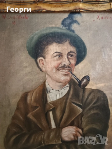 Картина масло-69, снимка 5 - Антикварни и старинни предмети - 53768596