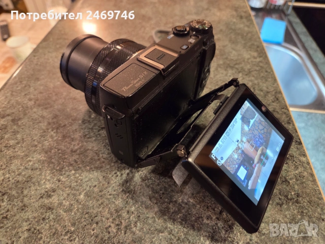 Продавам фотоапарат Canon PowerShot G1 X Mark II, снимка 6 - Фотоапарати - 53720331