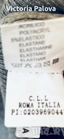 Много красива блуза ROMA ITALIA 70% lana merino, снимка 14 - Блузи с дълъг ръкав и пуловери - 51737583
