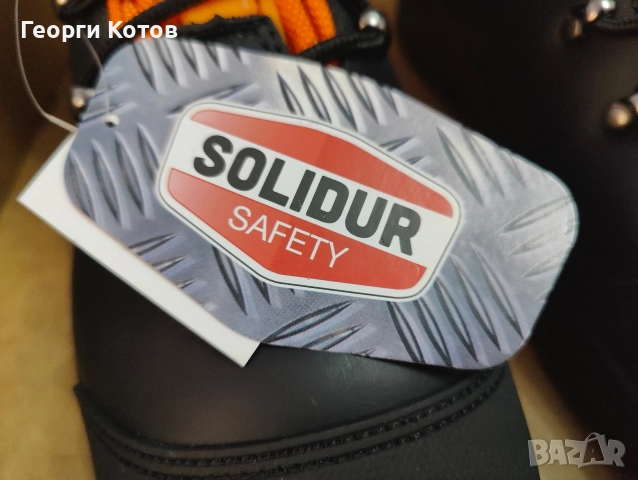 Обувки работни със защита Марка Solidur Forest, снимка 5 - Мъжки боти - 52976818