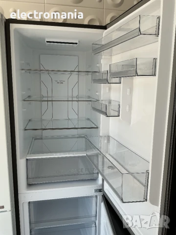 хладилник с фризер Hoover H-Fridge 500 HOCE4T618EB NoFrost, снимка 4 - Хладилници - 51381281