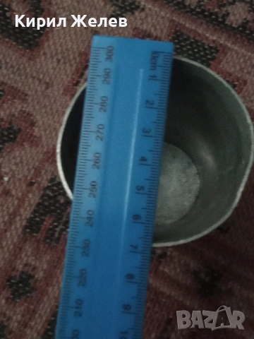 Стара калаена чаша релефна 54299, снимка 11 - Антикварни и старинни предмети - 53624708