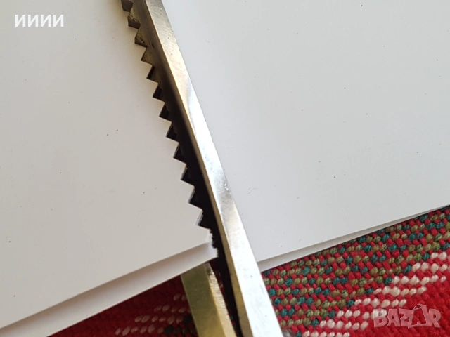 Ножица Зиг заг 2, снимка 5 - Антикварни и старинни предмети - 53839579