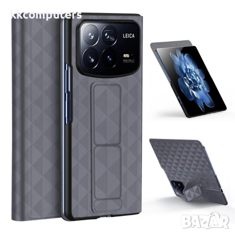 Кожен калъф DUX DUCIS Fitt за Xiaomi Mix Fold 4 5G със слот за карта и стойка - PU Кожа, Магнитно за, снимка 2 - Калъфи, кейсове - 53314797