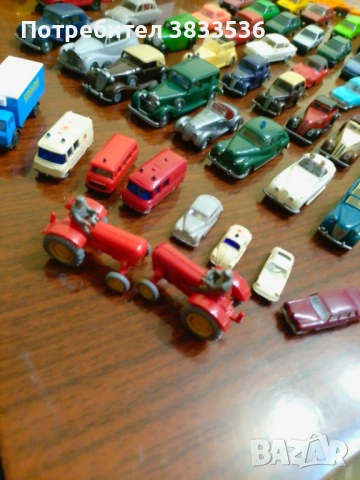 Стари колекционерски колички 1:87 Herpa , Wiking, Norev & Praline, снимка 4 - Колекции - 53636660