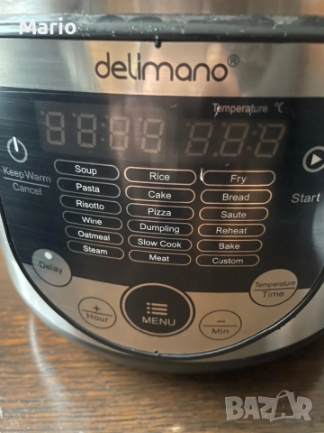 Мултикукър Delimano 18 in 1, снимка 5 - Мултикукъри - 52867757