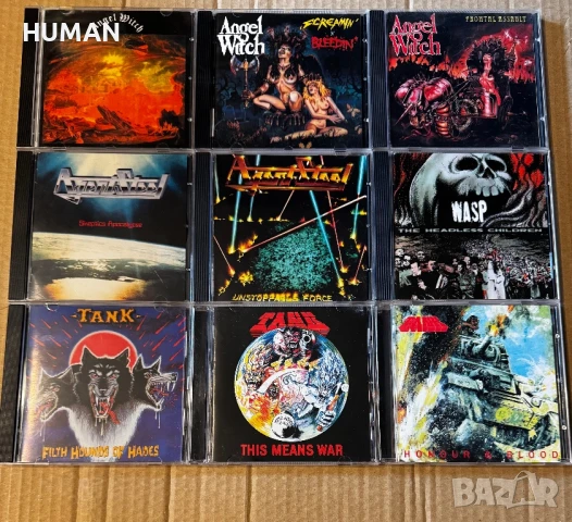 Angel Witch - Agent Steel - W.A.S.P - Tank