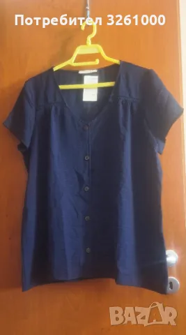 Дамска бяла риза Размер XXL, снимка 2 - Ризи - 50329502