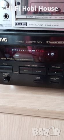 Касетен дек JVC V-662, снимка 5 - Декове - 45582232