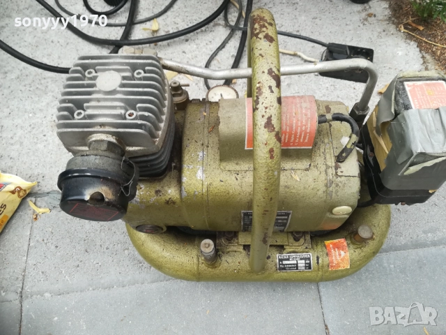 KAESER-WEST GERMANY-OLD ORIGINAL-КОМПРЕСОР-ВНОС ШВЕИЦАРИЯ, снимка 2 - Други машини и части - 51451999