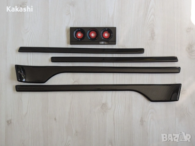 Интериорни карбонови лайсни за Audi 80 Ауди 80