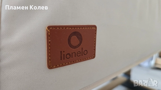 Детска кошара Co-Sleeper с люлка Lionelo Leonie, Beige Sand, снимка 2 - Кошарки - 52521948