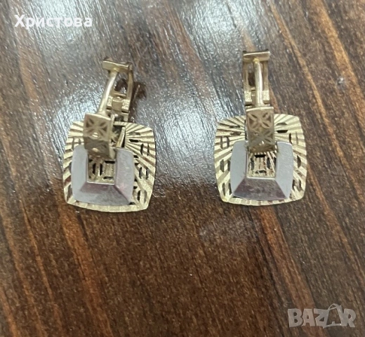 Златни обеци 14к.,2,97 грама , снимка 2 - Обеци - 53767909