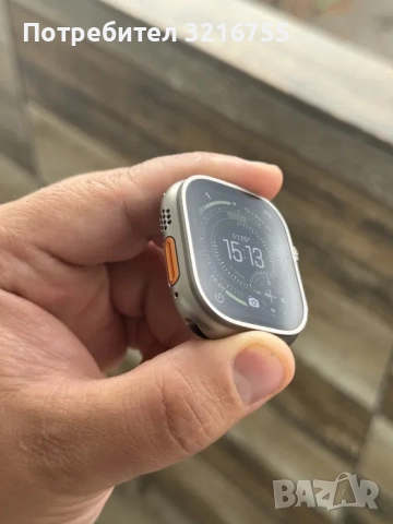 Apple ultra 2 в гаранция Батерия 98%, снимка 4 - Смарт гривни - 52849896