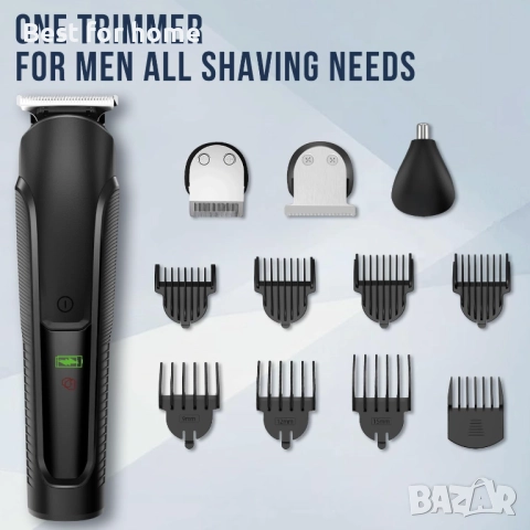 Мъжки тример за брада, снимка 2 - Друга електроника - 52629720