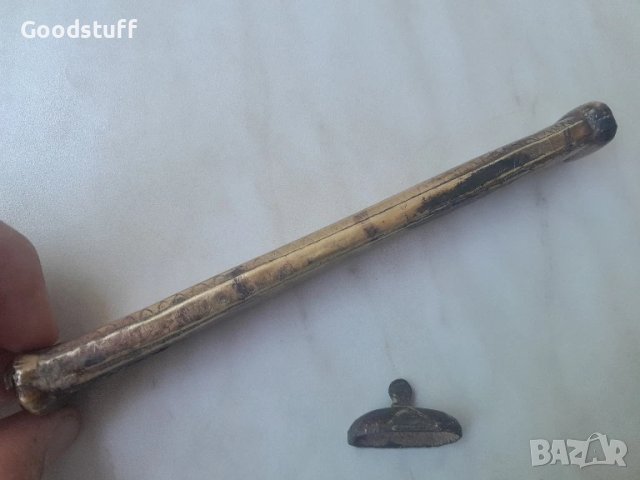 Османска бронзова мастилница ,девит, дивит, снимка 1