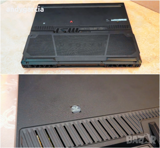 NVIDIA RTX 4070 8GB/Intel Core i7-13700HX/16GB RAM/1TB SSD NVMe/17.3 QHD IPS 240hz/MSI Raider GE78, снимка 10 - Лаптопи за игри - 54237220