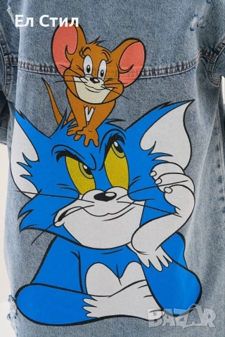 🩷Дамски дънкови ризи НА ЕДРО , снимка 10 - Ризи - 53633391