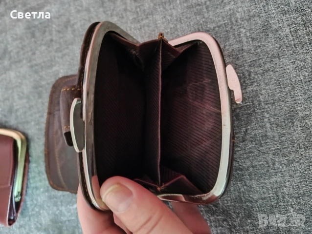 Дамски портмонета естествена кожа, снимка 9 - Портфейли, портмонета - 53231034
