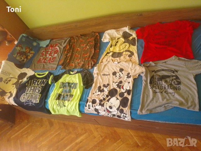 детски дрешки дрехи панталони,тениски,блузи, шорти,къси гащи, снимка 7 - Детски комплекти - 53615105