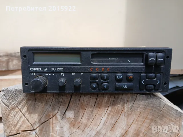 Оригинално ретро радио за Opel cadett.calibra.omega.vectra.corsa.sc202B.opel