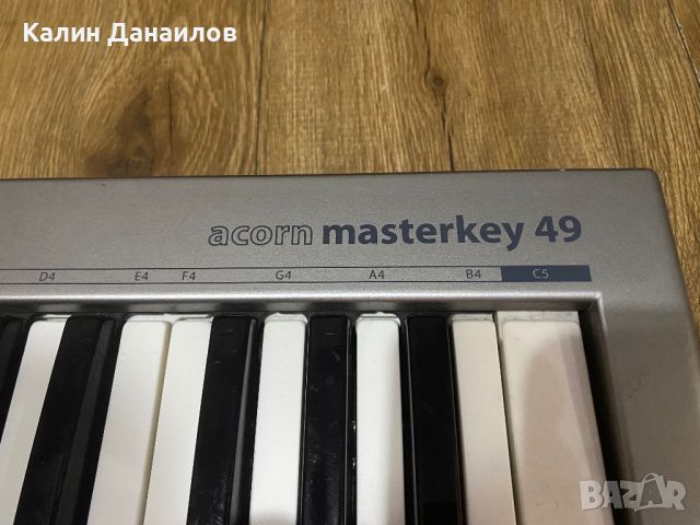 Acorn masterkey 49 midi keyboard , снимка 7 - Друга електроника - 45263113