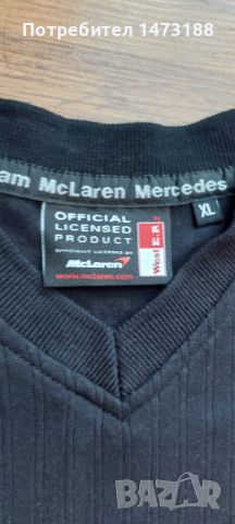 Оригинална блуза McLaren Mercedes , снимка 2 - Фен артикули - 46142354