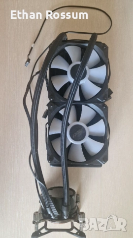 Продавам охладител за процесор ASUS ROG STRIX LC II 240 ARGB, снимка 2 - Други - 52687371