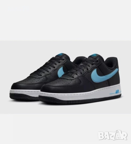 НОВИ Nike Air Force 1 07 Мъжки Маратонки Естествена Кожа Ежедневни Раз. 44/28 СМ, снимка 3 - Маратонки - 51699173