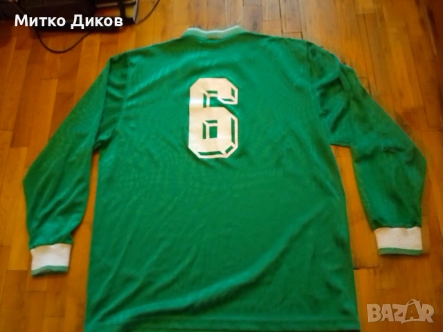 Футболна тениска #6 маркова на Ереa винтидж 90-те дълъг ръкав размер ХЛ, снимка 2 - Футбол - 53492037