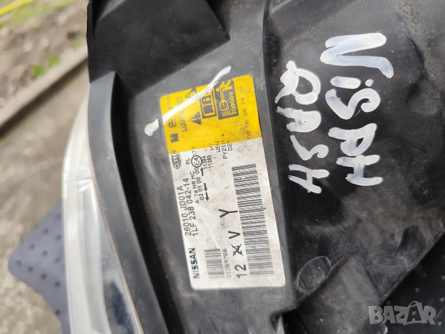Ксенонов Десен фар,Вътрешен ляв стоп-Nissan Qashqai j10 -2009-1.5dci-, снимка 4 - Части - 53763955