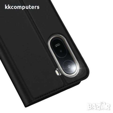 DUX DUCIS Skin Pro Кожен Калъф за Xiaomi Redmi A7 Pro 4G / Poco C85x 5G - Слот за карта, Стойка, Скр, снимка 4 - Калъфи, кейсове - 54303233