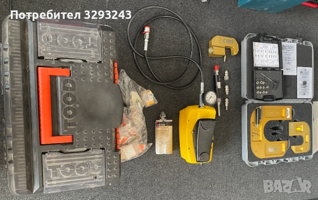 АВТОМОБИЛНА ХИДРАВЛИЧНА НИТАЧКА CMO RV06 6 тона 700Бара 10150 пси ТОП ИНСТРУМЕНТ , снимка 16 - Други инструменти - 53204448