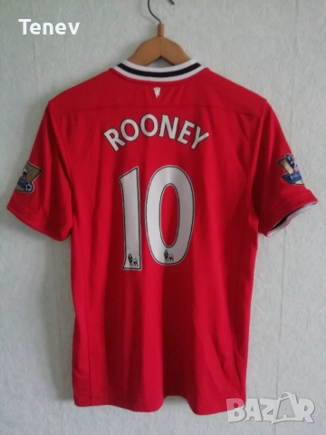 Manchester United Rooney Nike шампионска оригинална тениска фланелка Манчестър Юнайтед Рууни екип 
