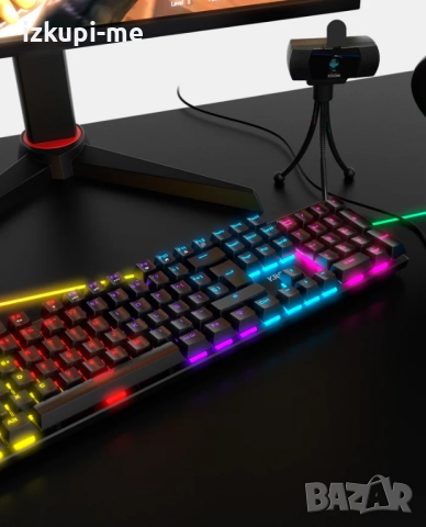 KROM KASIC Mechanical Gaming Keyboard, снимка 4 - Клавиатури и мишки - 52713992