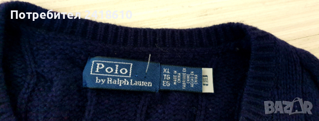 POLO Ralph Lauren Cable Wool / Cashmere Knit Womens Size XL НОВО! ОРИГИНАЛ! Дамска Жилетка, снимка 3 - Жилетки - 53210785