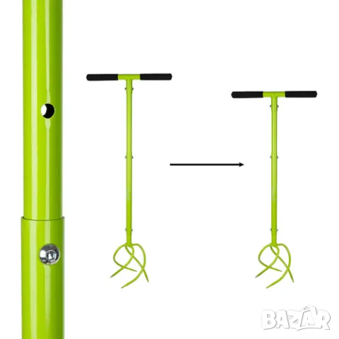 Ръчен култиватор за почва и плевели/ Ръчен аератор за почва/ Разрохвач, снимка 7 - Градински инструменти - 49848336