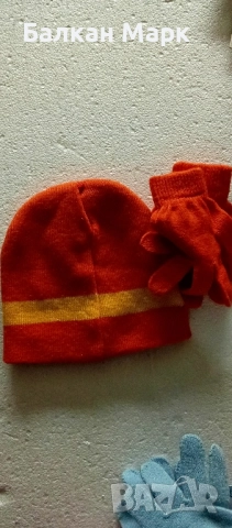 ОРИГИНАЛНИ ЗИМНИ ДЕТСКИ КОМПЛЕКТИ ШАПКА + РЪКАВИЦИ МИНЬОНИ, различни мотиви и цветове , снимка 13 - Шапки, шалове и ръкавици - 52086756