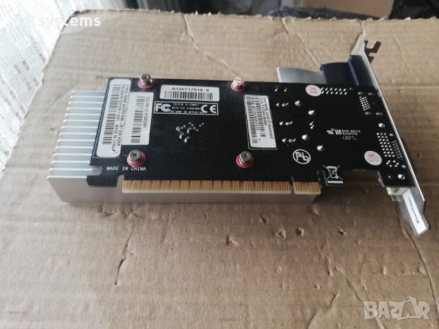 Видео карта NVidia GeForce Palit GT610 HDMI 1024MB GDDR3 64bit PCI-E, снимка 7 - Видеокарти - 45480173