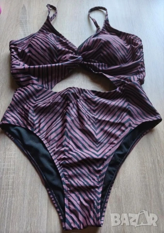 Цял бански с подплънки , снимка 3 - Бански костюми - 53199017