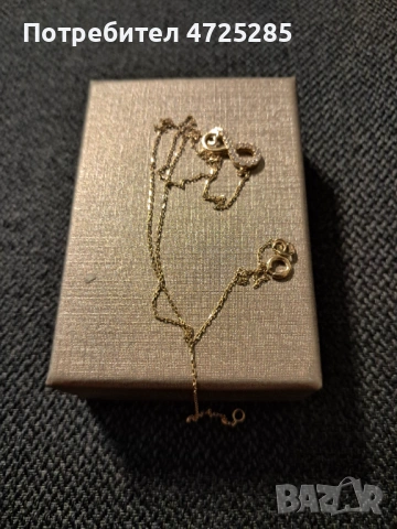 Златно колие, снимка 4 - Колиета, медальони, синджири - 53786764