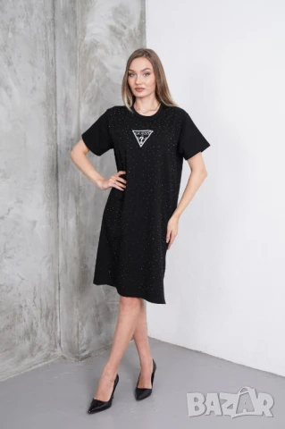 памучни дамски рокли tommy hilfiger guess , снимка 7 - Рокли - 50777029