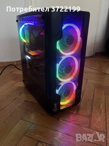 Гейминг компютър настолен, снимка 2 - Геймърски - 53105502