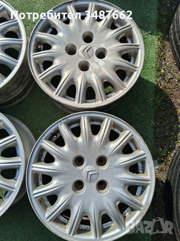 15цола за Пежо Ситроен 4×108 6.5J ×15 ет 25, снимка 2 - Гуми и джанти - 54238624