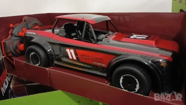 4броя детски коли с дистанционно управление rc джип динозавър състезателна кола бъги звук светлини 2, снимка 6 - Коли, камиони, мотори, писти - 53481573