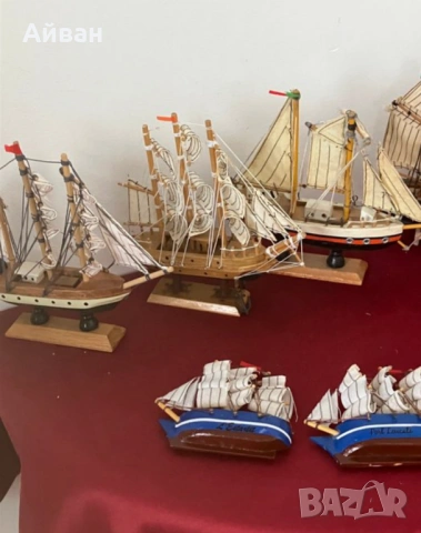 Колекция от 10 стари кораба, снимка 2 - Колекции - 53473293