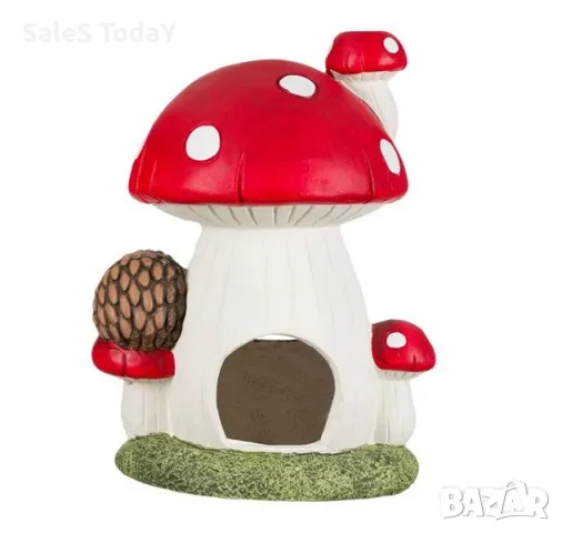 Керамичен фигура за градина, тераса, балкон, Гъбка, 36см , снимка 2 - Градински мебели, декорация  - 49632407