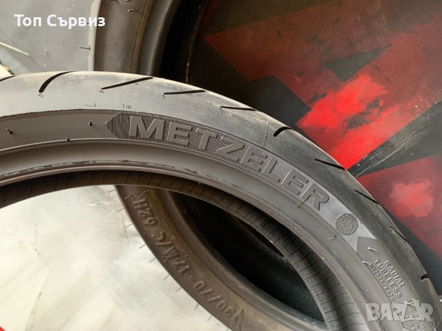 120 70 17, Моторска гума, Мото гума, Metzeler SportecM9RR, снимка 7 - Гуми и джанти - 46201381