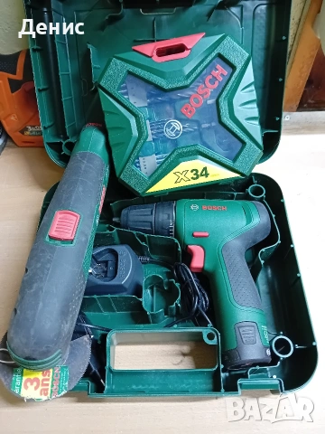 Мултифункционална машина Bosch PMF 10.8 LI В комплект с винтоверт bosch easydrill 1200 , снимка 4 - Други инструменти - 51930073