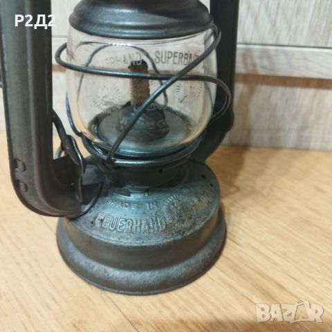 Стар малък газов фенер Feuerhand 175, снимка 5 - Антикварни и старинни предмети - 46243893